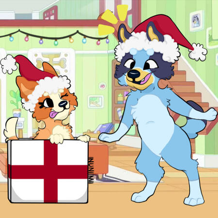 Bluey and Bingo Christmas